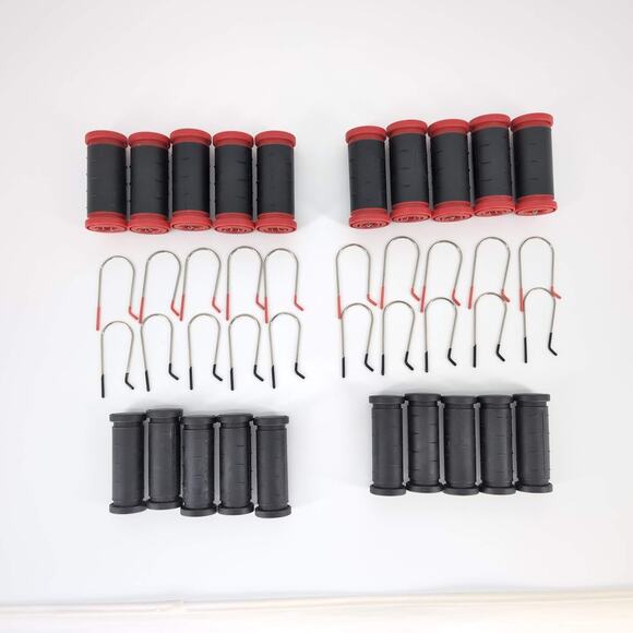 TWO Remington H-1015 Compact Ceramic Ionic Hot Rollers Curlers Compact Sets -GUC - Picture 5 of 13